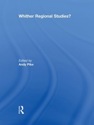 'Whither regional studies?'