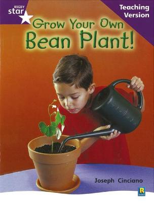 Rigby Star Non-fiction Guided Reading Purple Level: Grow your own bean Teaching Version