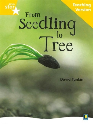 Rigby Star Non-fiction Guided Reading Yellow Level: From Seedling to Tree Teaching Version