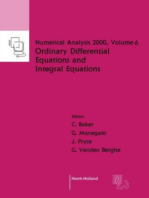 Ordinary Differential Equations and Integral Equations