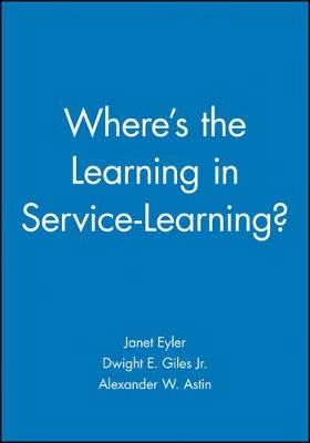 Where's the Learning in Service-Learning?