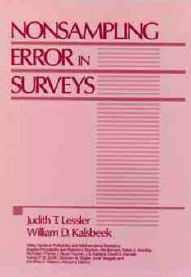 Nonsampling Error in Surveys