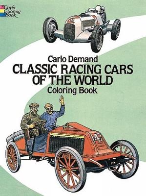 Classic Racing Cars of the World Coloring Book