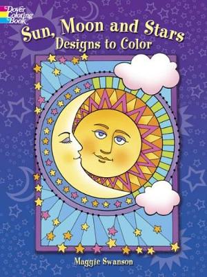 Sun, Moon and Stars Designs to Color