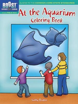 Boost at the Aquarium Coloring Book