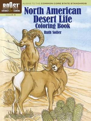 Boost North American Desert Life Coloring Book