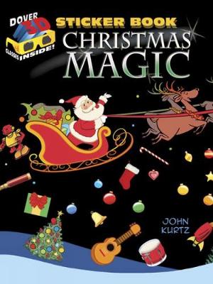 3-D Sticker Book--Christmas Magic