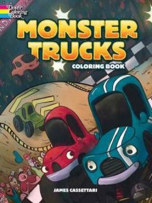 Monster Trucks Coloring Book