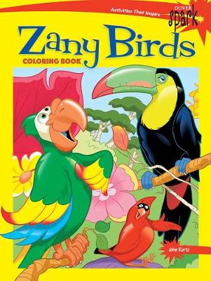 Spark Zany Birds Coloring Book