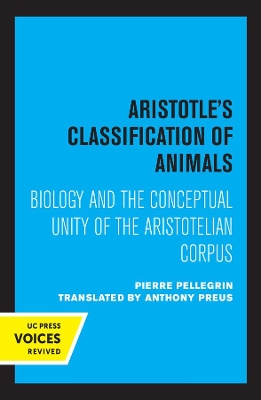 Aristotle's Classification of Animals