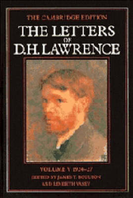 The Letters of D. H. Lawrence: Volume 5, March 1924–March 1927