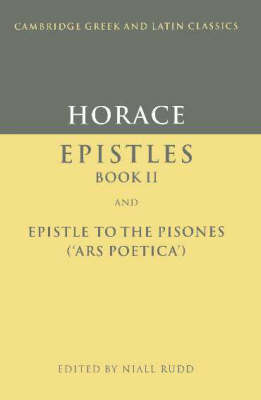 Horace: Epistles Book II and Ars Poetica