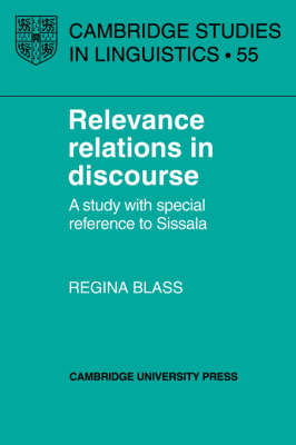 Relevance Relations in Discourse