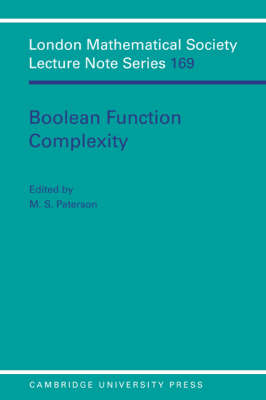 Boolean Function Complexity
