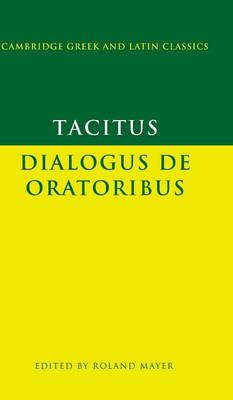 Tacitus: Dialogus de oratoribus