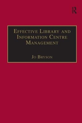 Effective Library and Information Centre Management