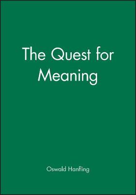 The Quest for Meaning