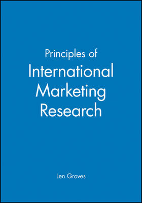 Principles of International Marketing Research