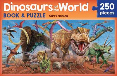 Dinosaurs of the World Book and Puzzle