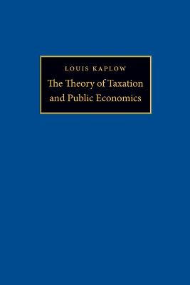 The Theory of Taxation and Public Economics