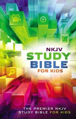 NKJV, Study Bible for Kids, Hardcover, Multicolor