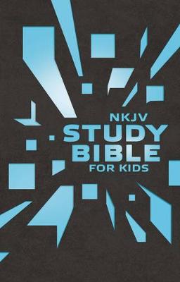 NKJV, Study Bible for Kids, Leatherflex, Grey/Blue