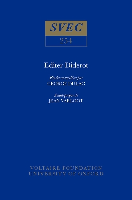 Editer Diderot