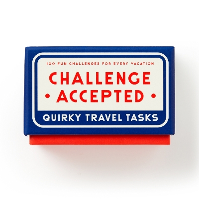 Challenge Accepted Travel Tasks Card Deck