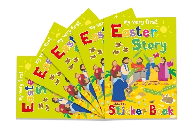 Easter Story Sticker Book