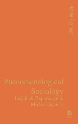 Phenomenological Sociology