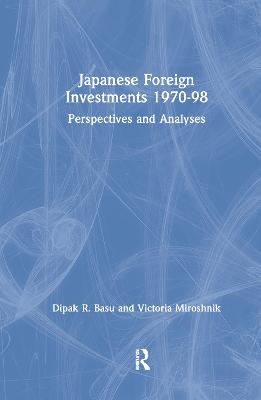 Japanese Foreign Investments, 1970-98