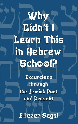 Why Didn't I Learn This in Hebrew School?