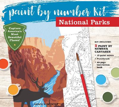 Paint by Number Kit National Parks