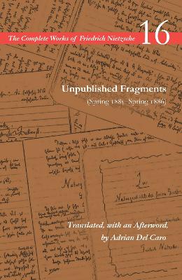 Unpublished Fragments (Spring 1885–Spring 1886)