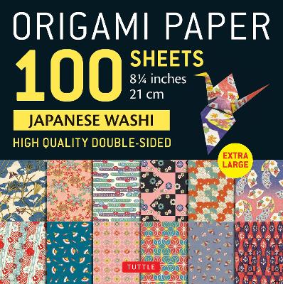 Origami Paper 100 sheets Japanese Washi 8 1/4