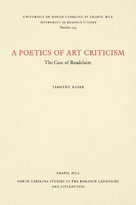 A Poetics of Art Criticism