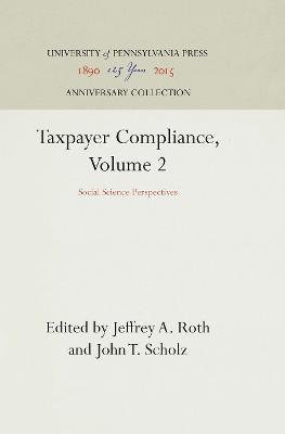 Taxpayer Compliance, Volume 2