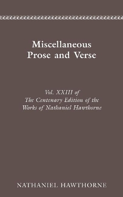 Works Miscellaneous Prose and Verse