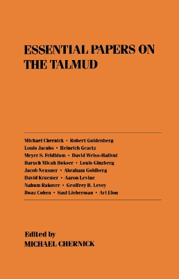 Essential Papers on the Talmud