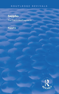 Revival: Sappho - Poems and Fragments (1926)
