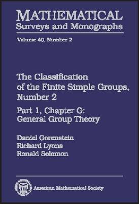 The Classification of the Finite Simple Groups