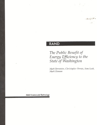 The Public Benefit of Energy Efficiency to the State of Washington