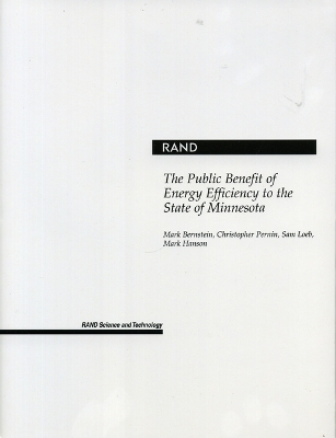 The Public Benefit of Energy Efficiency for Minnesota