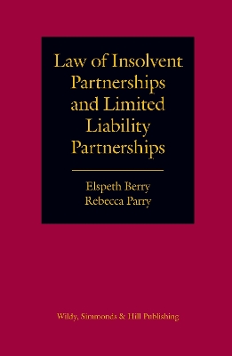 Law of Insolvent Partnerships and Limited Liability Partnerships