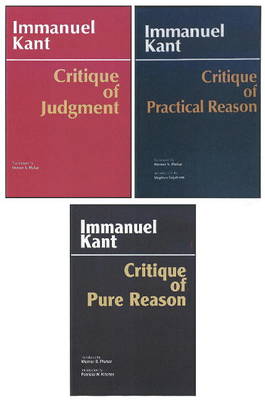 Three Critiques, 3-volume Set