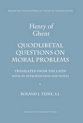 Quodlibetal Questions on Moral Problems