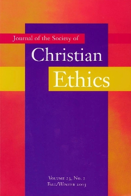 Journal of the Society of Christian Ethics