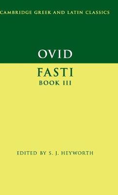 Ovid: Fasti Book 3