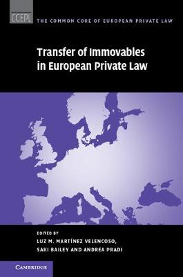 Transfer of Immovables in European Private Law