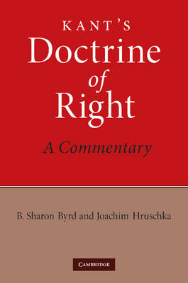 Kant's Doctrine of Right